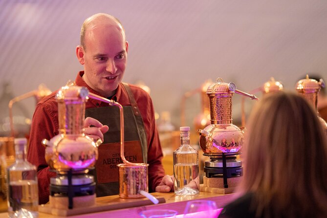 2 hour Gin School Experience in Aberdeen - Finishing your 70cl bottle with a name and label
