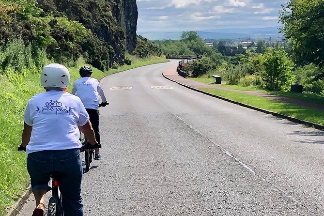 'A Wee Pedal's' Family Friendly Cycle Tour to Edinburgh's Coast - Arthur’s Seat from a calmer angle