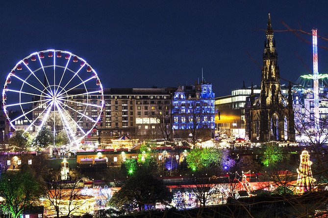 Edinburgh Christmas Tour, Highlights & Hidden Gems with a Local - Christmas lights, with the Royal Botanic Garden as a possible highlight