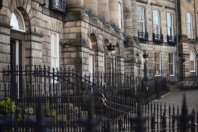 Edinburgh: Dean Village & New Town Walking Tour - Castle Street and Princes Street Gardens views