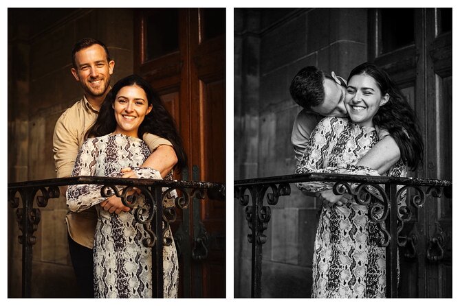 Edinburgh Photoshoot for Couples, Families & Solo Travellers - Posing help for people who dislike cameras