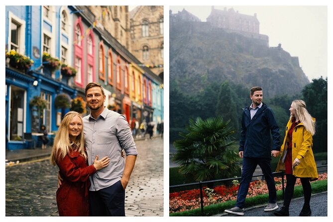 Edinburgh Photoshoot for Couples, Families & Solo Travellers - What you receive after the hour