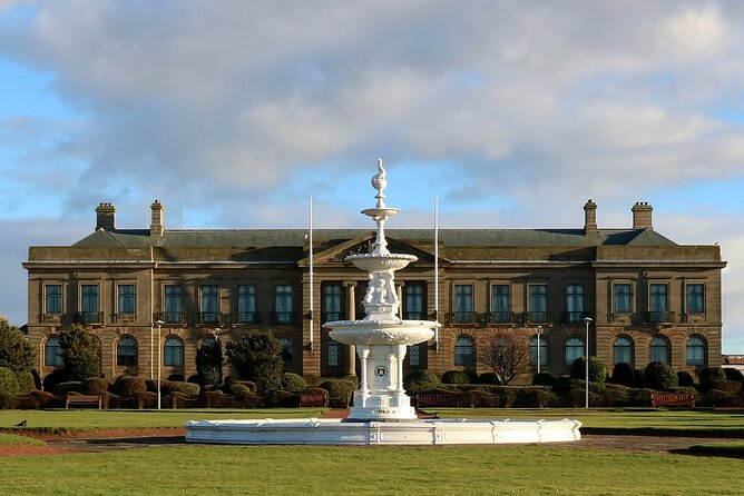 Escape Burns' Hame Toun: Outdoor Puzzle Game in Ayr - The final riverside clues on River Street