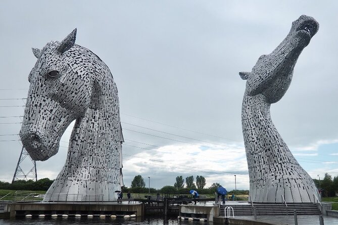 Executive Scottish Lowlands Tour - The Falkirk Wheel shows modern Scottish engineering