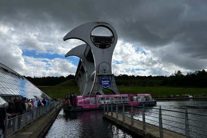 Falkirk Wheel, Doune Castle, Stirling Castle Private Tour - The Forth Bridges from the road
