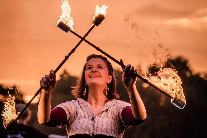 Fire Dancing with Iga - Weather is the main thing you cannot control