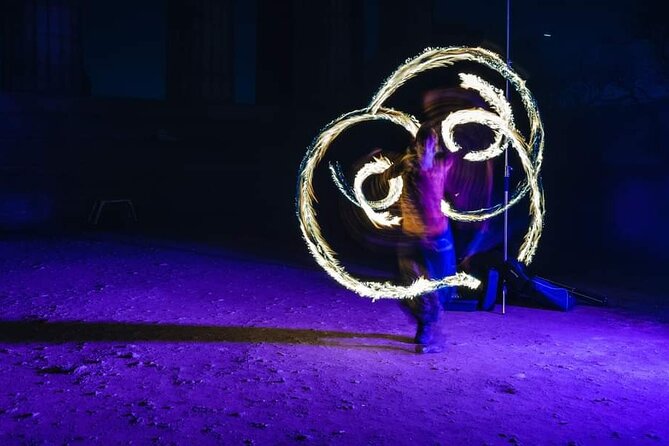 Fire Dancing with Iga - From warm-up to actual flames
