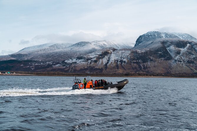 Fort William Speed Boat Adventure 60 minutes - Ben Nevis from a different angle