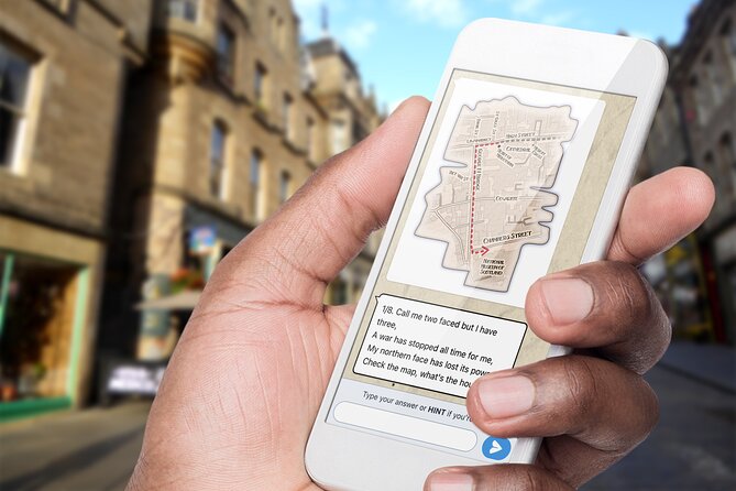 Fun, Flexible Treasure Hunt Around Edinburgh with Cryptic Clues & Hidden Gems - Edinburgh Castle gives the game a grand opening
