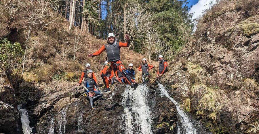 Galloway: Canyoning Adventure Experience - Murrays Canyon: waterfalls, slides, and gorge walking