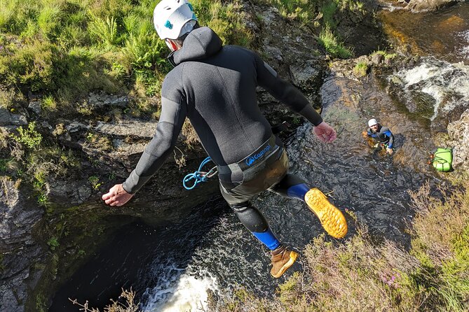 Galloway Canyoning Adventure, Murrays Canyon half day - The route from Grey Mare’s Tail Bridge