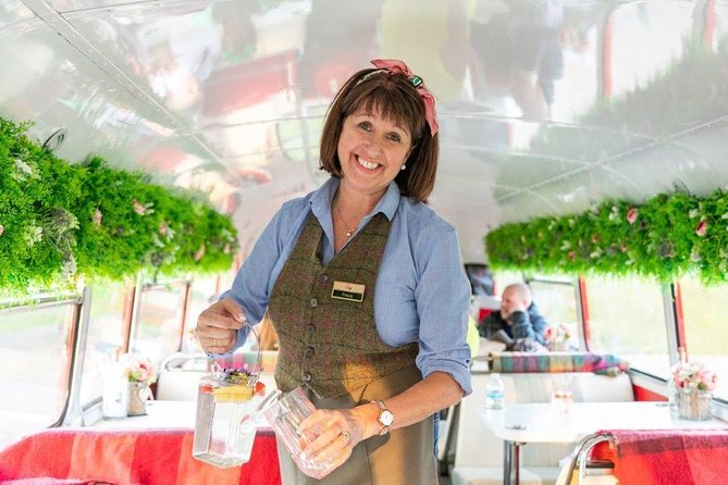 Glasgow Gin Tea Experience - Afternoon tea on a moving Glasgow bus