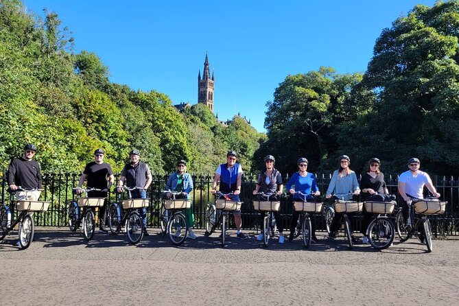 Glasgow Highlights Bike or Ebike Tour - Riding beside both Glasgow rivers