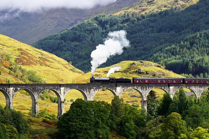 Glenfinnan Viaduct Glencoe and Fort William Tour from Edinburgh - The Kelpies and the return to Edinburgh