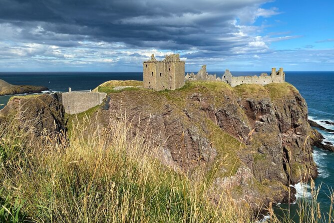 Private Balmoral Glamis Dunnottar Castles Tour from Aberdeen - Crathes Castle starts the castle story