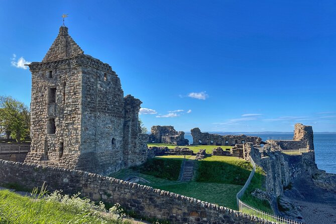 Private St Andrews Day Tour from Edinburgh - St Andrews Castle and its coastal setting