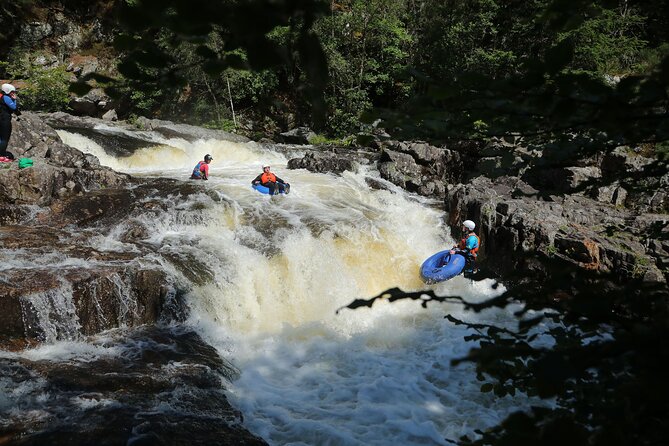 River Tubing in Perthshire - Cliff jumps are optional, not compulsory