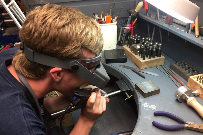 Silver Ring Making Experience - Making a Ring Above Balquhidder