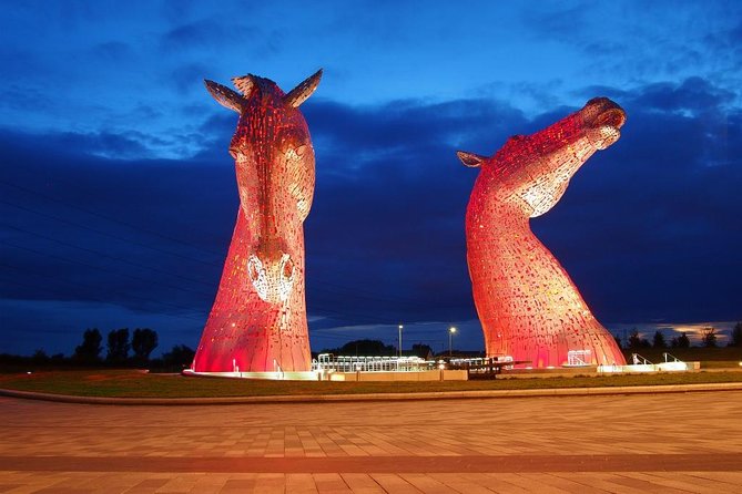 Stirling Luxury Private Day Tour from Edinburgh - The Kelpies begin the day with Scottish scale