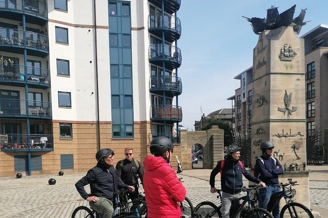 Stunning Edinburgh E-bike Tour max 10 people small group - Starting at Artisan Coffee on Leith Walk