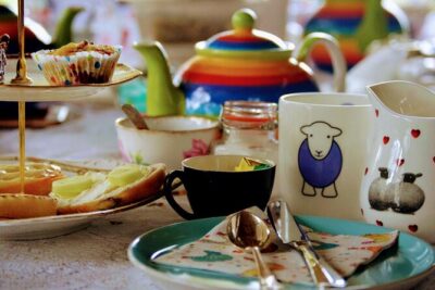 Tea with Naughty Sheep
