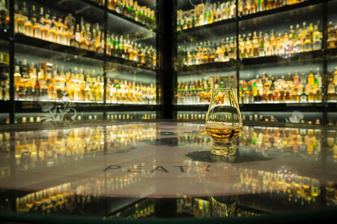 The Scotch Whisky Experience Guided Whisky Tour - An Introduction to Whisky - The bottle collection is more than a quick display