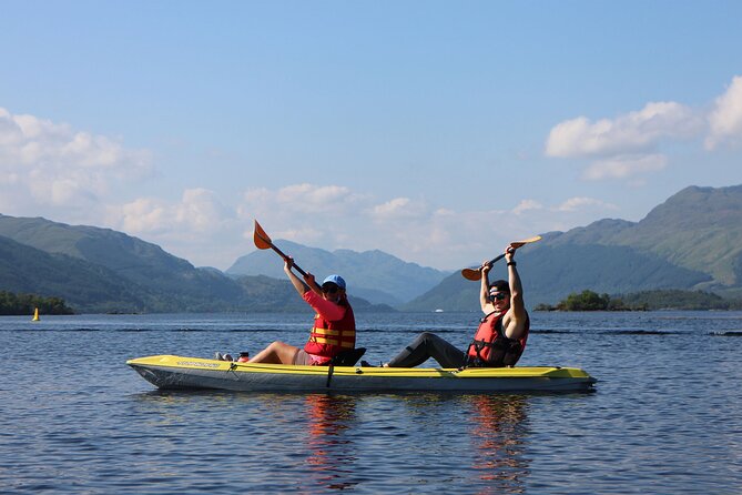 Twin Kayak Hire - What two hours on Loch Lomond really gives you