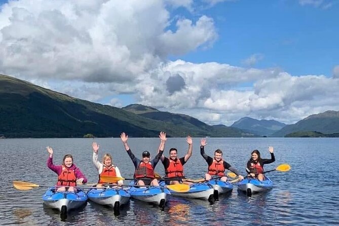 Twin Kayak Hire - Choosing a route toward Inchlonaig and Inchconnachan