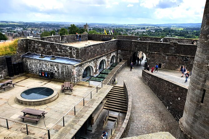 Wallace monument, Stirling Castle, Linlithgow Palace Private Tour - The Wallace Monument: stairs, views, and a national hero