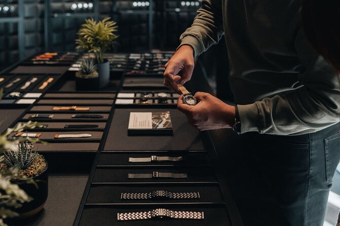 Watch Building Experience - Edinburgh - Comparing Leather, Cashmere, Wool, and Harris Tweed