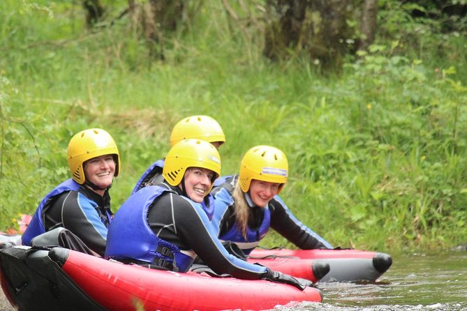 White Water Rafting and River Bugs on the River Tummel - Working through Zig-Zag and Sharks Tooth